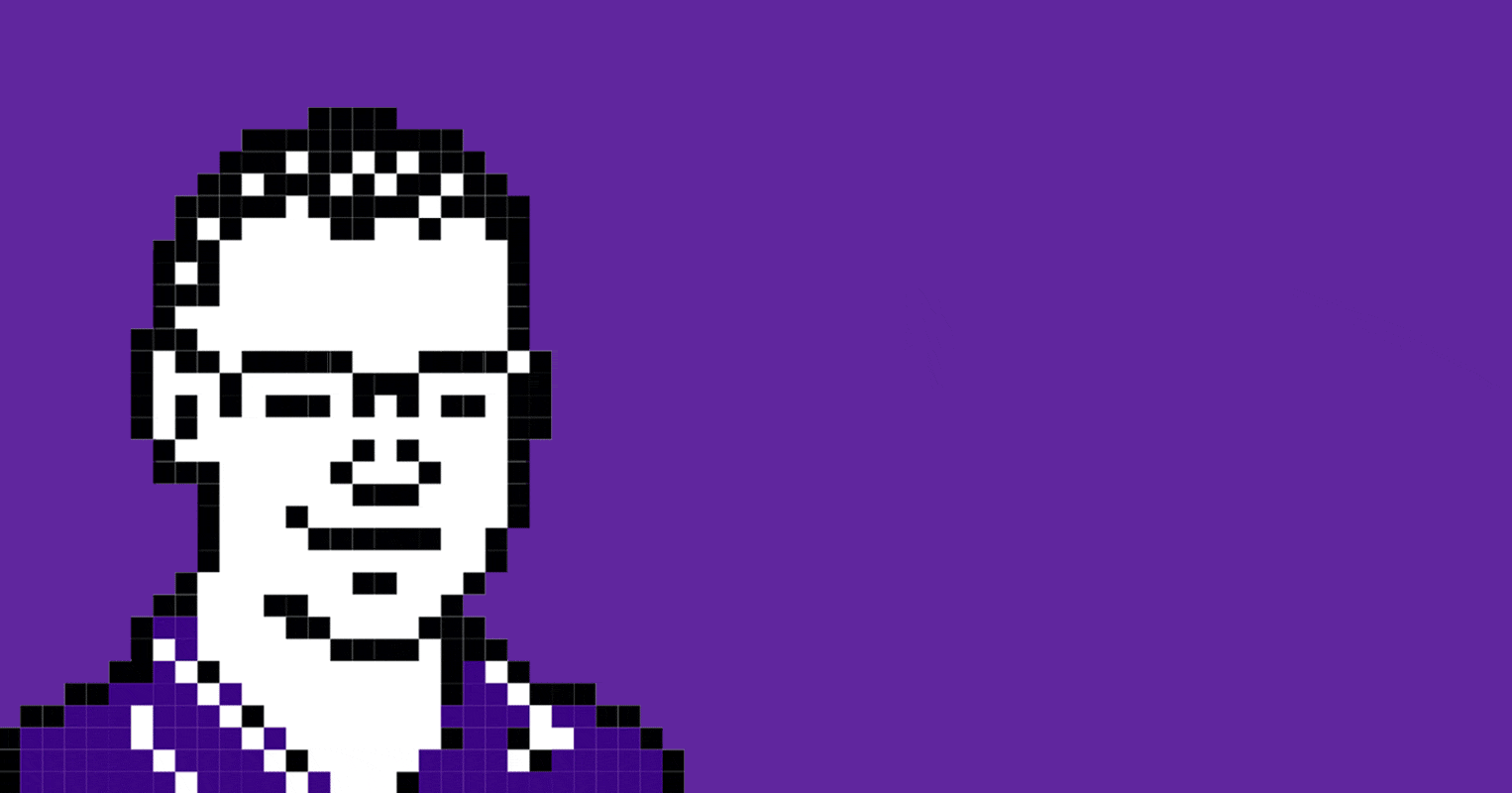 Jeff-Animation Man speaking on the phone for the Point North Networks help desk